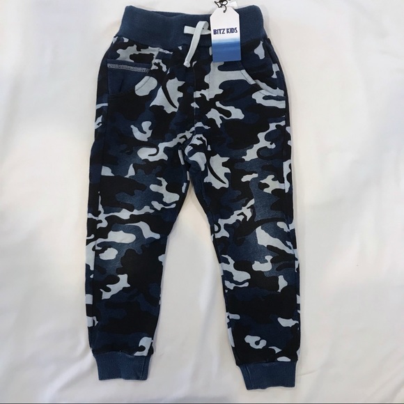 HP!!! 🤩 New Bitz Kids Blue Camo sweatpants - Picture 2 of 6